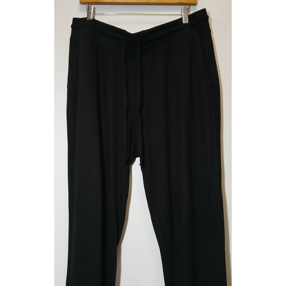 American tall men xl black jogger pants black spring summer lightweight long fit - Picture 2 of 11